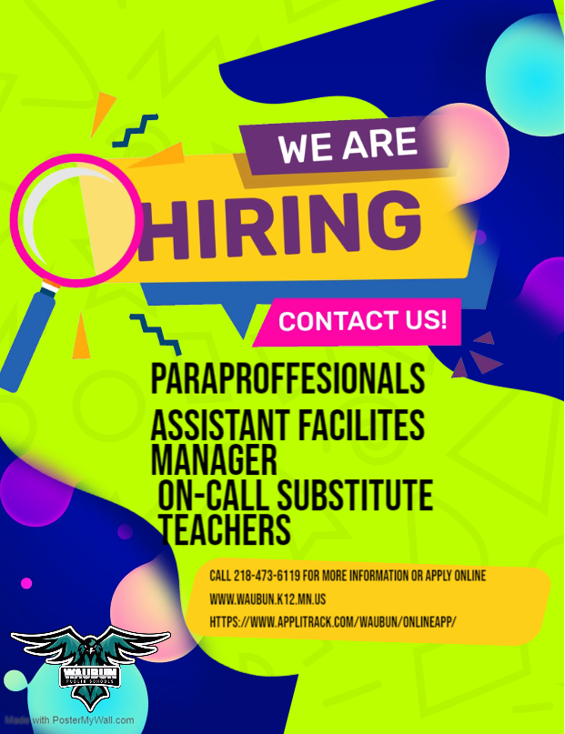 We Are Hiring!