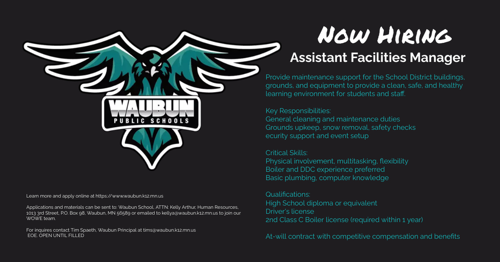 Now Hiring!