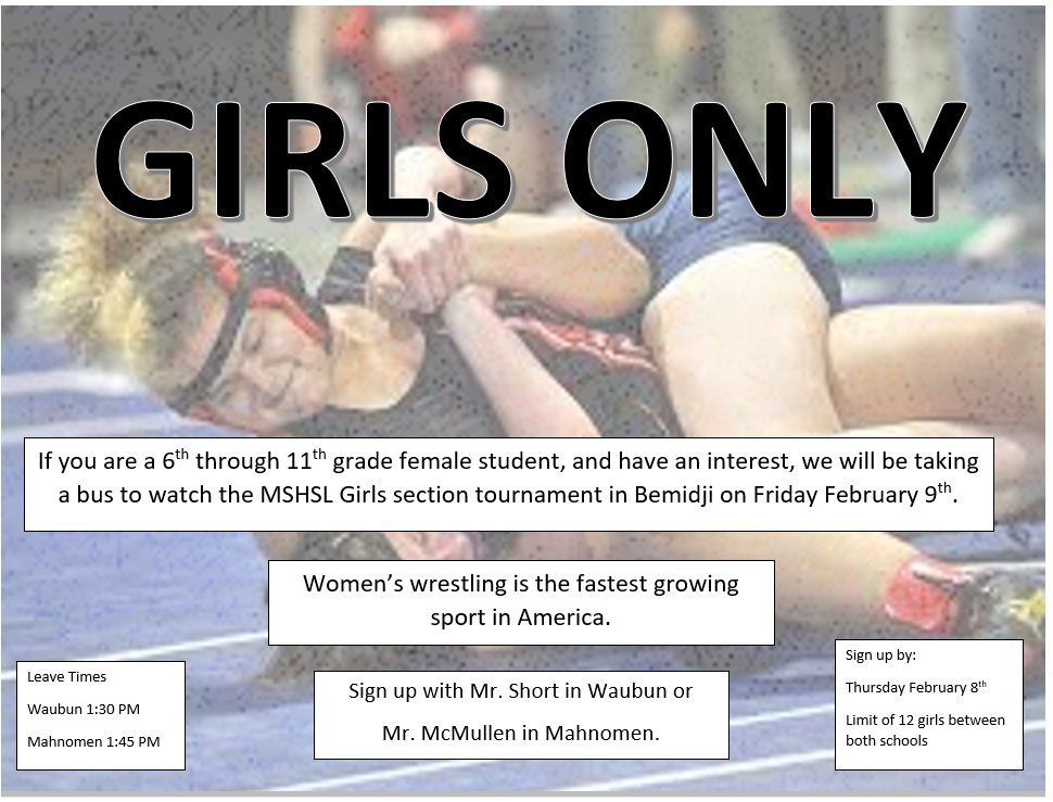 Girls only