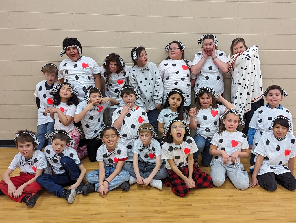Mrs. Haugo's 3rd grade class enjoying the 101st day of school!!!