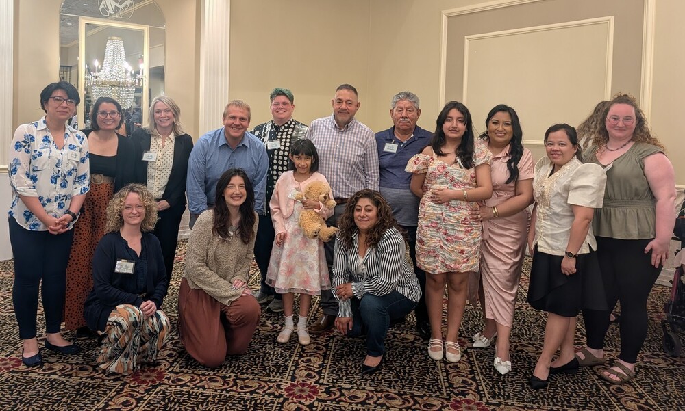 Whittier staff and recognized  student group picture