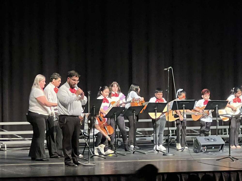 McCall Mariachi Band performing