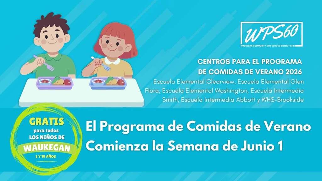 Summer meals 2026 graphic spanish
