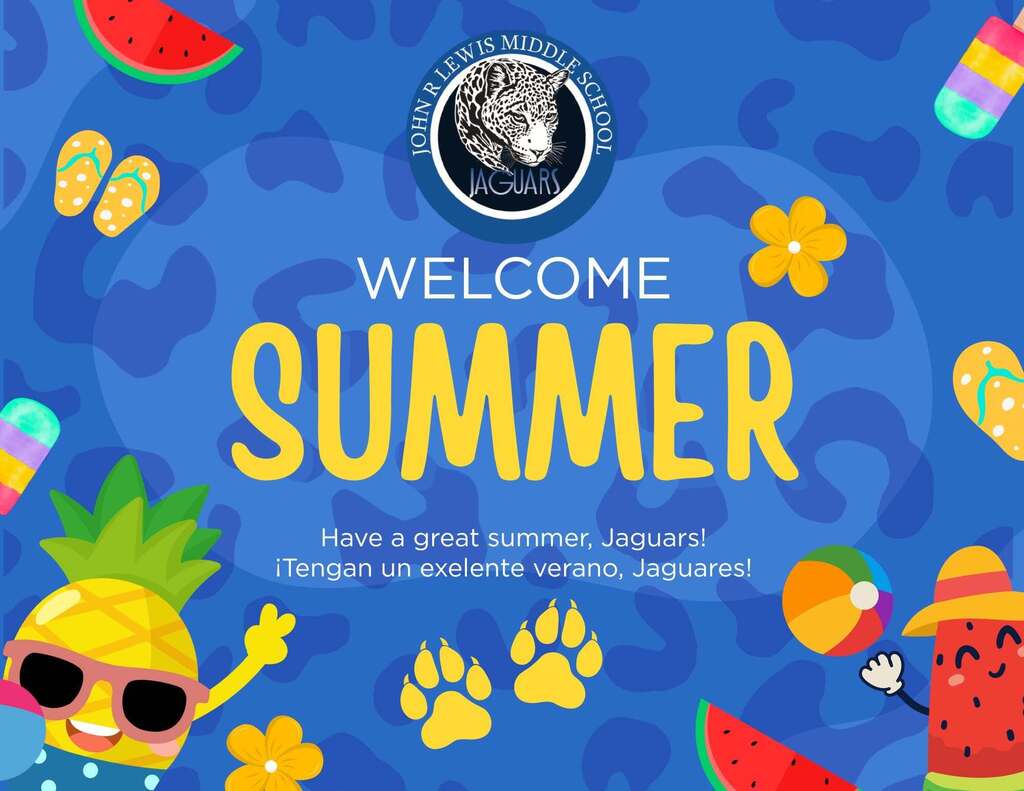 Welcome Summer. Have a great summer, Jaguars!