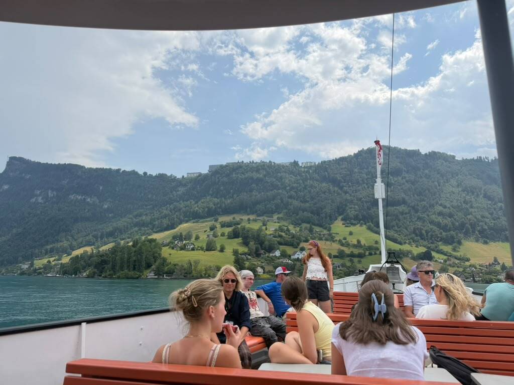 On A boat Trip