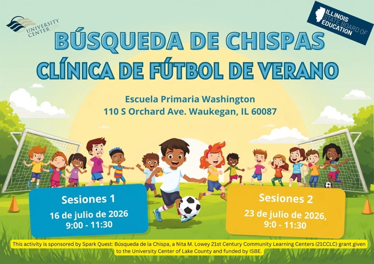 Jugando Soccer en un campo