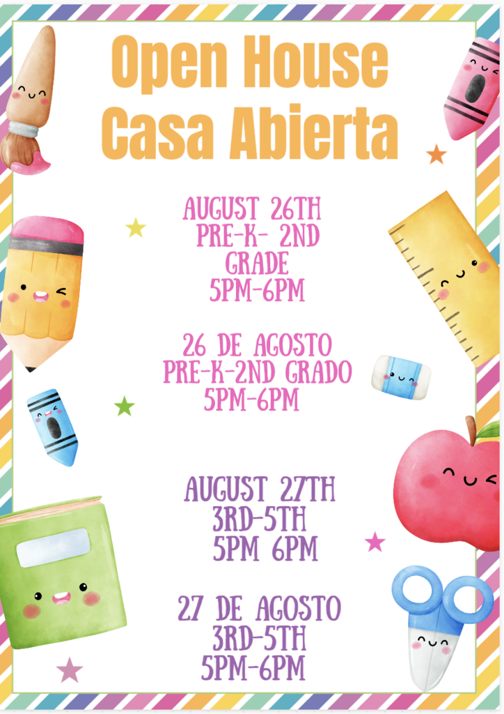 Open House/Casa Abierta