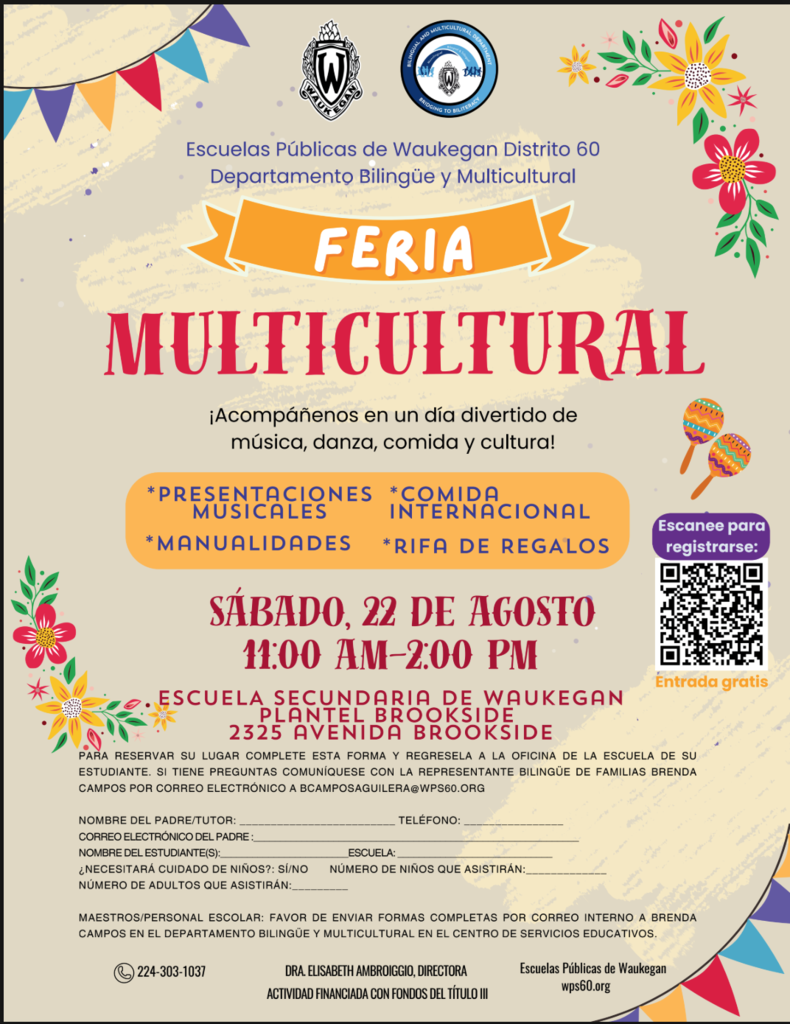 Multicultural Fair: August 22