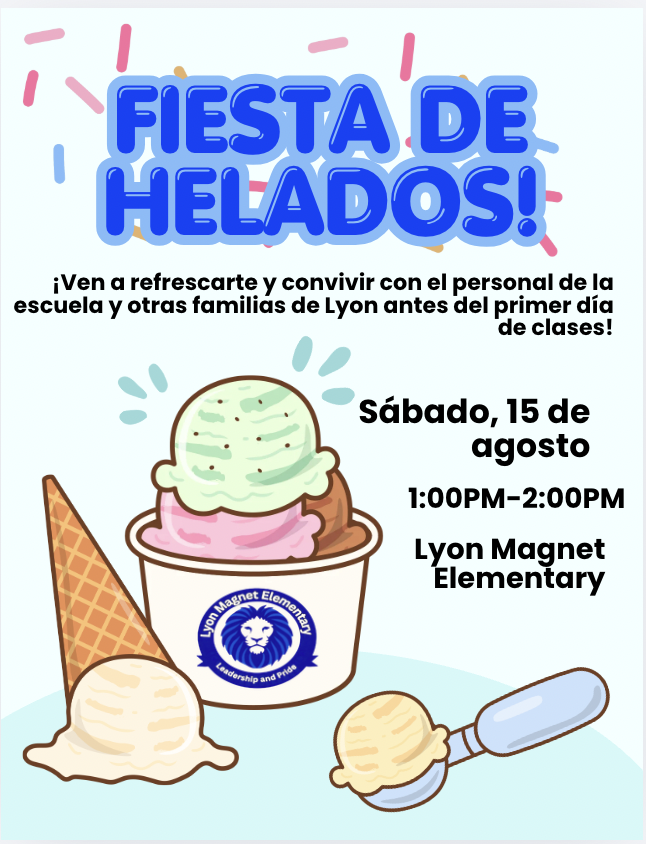 Ice Cream Social Flyer