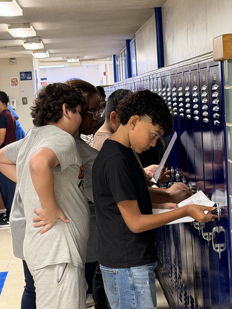 Getting our lockers open