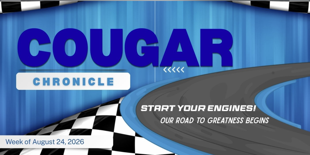 Cougar Chronicle Header - Week of August 24, 2026