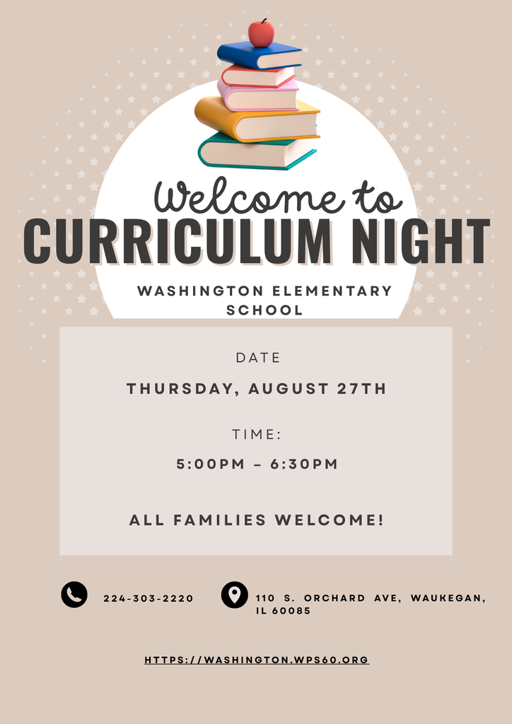 Curriculum Night Flyer