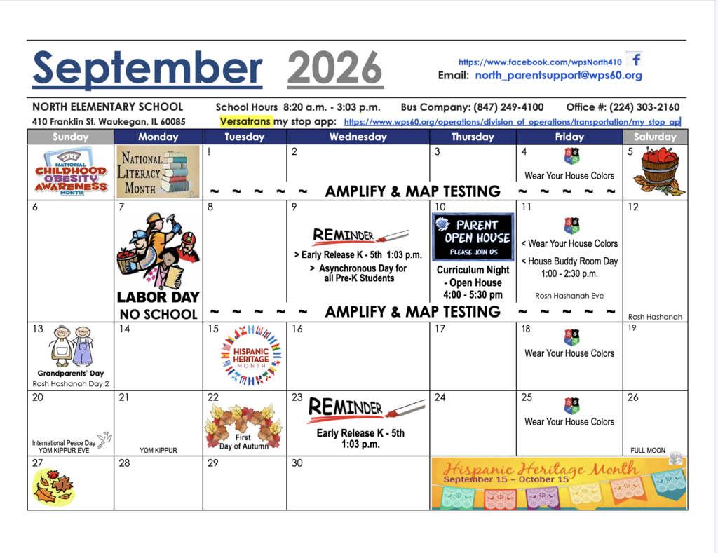 September School Calendar