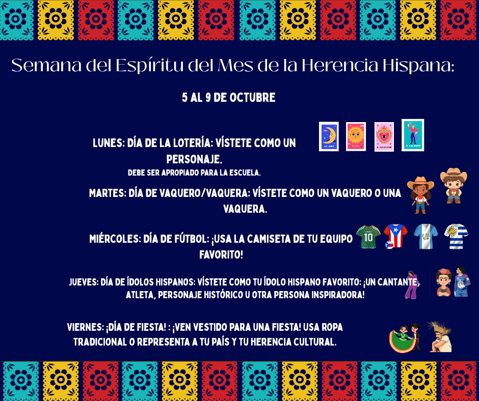 Spirit Week Spanish
