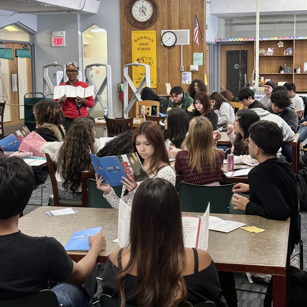 students in training