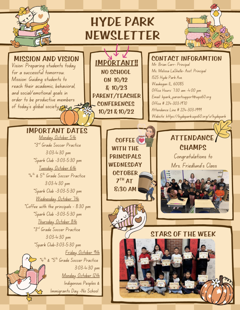 Hyde Park Newsletter 10.2.26