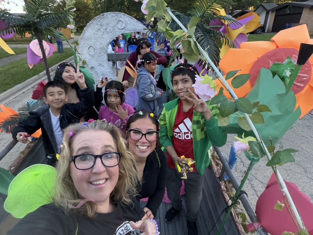 Whittier staff, students and family members in the WPS60 Parade SY '27