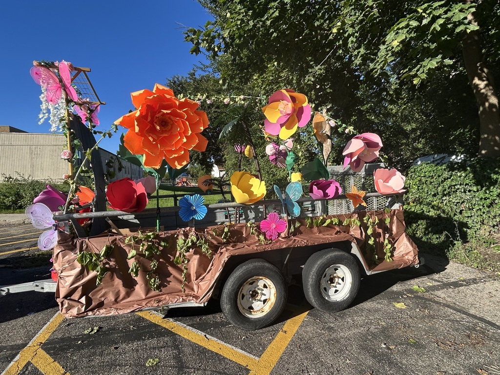 Whittier's Decorated Float