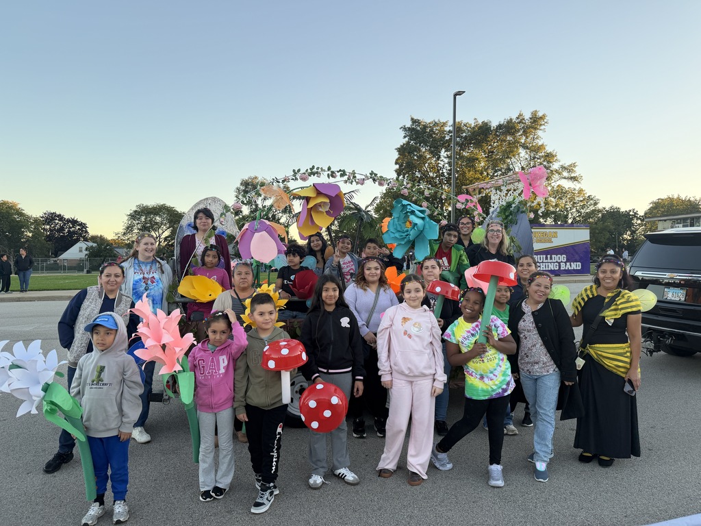 Whittier staff, students and family members in the WPS60 Parade SY '27