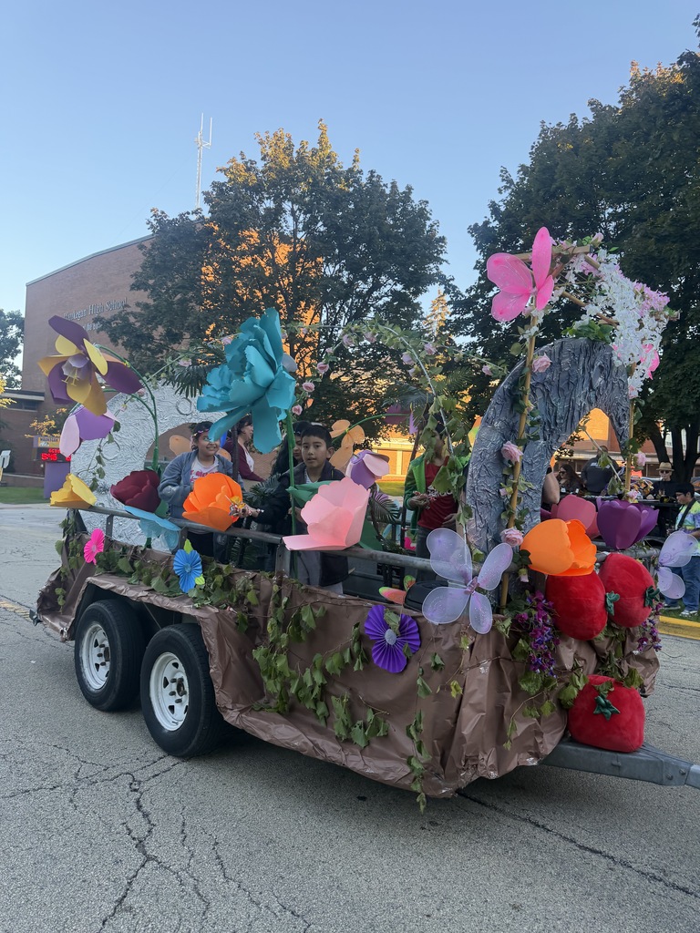Whittier staff, students and family members in the WPS60 Parade SY '27
