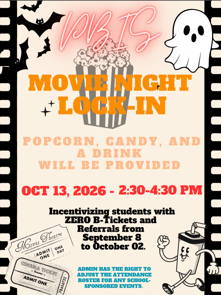 PBIS Movie Lock-In