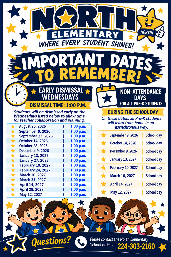 Important dates to remember