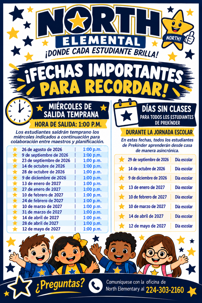 Fechas importantes para recordar