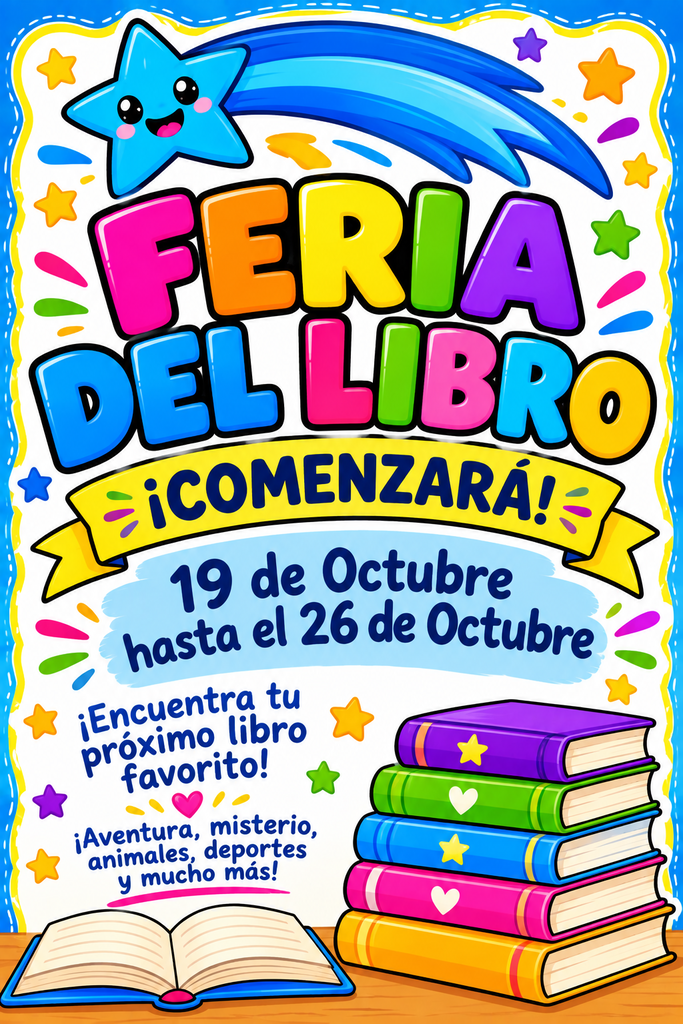 Feria del Libro 19 al 26 de octubre
