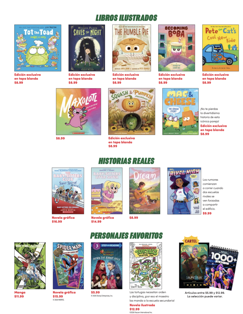 Catalogo de la Feria del Libro