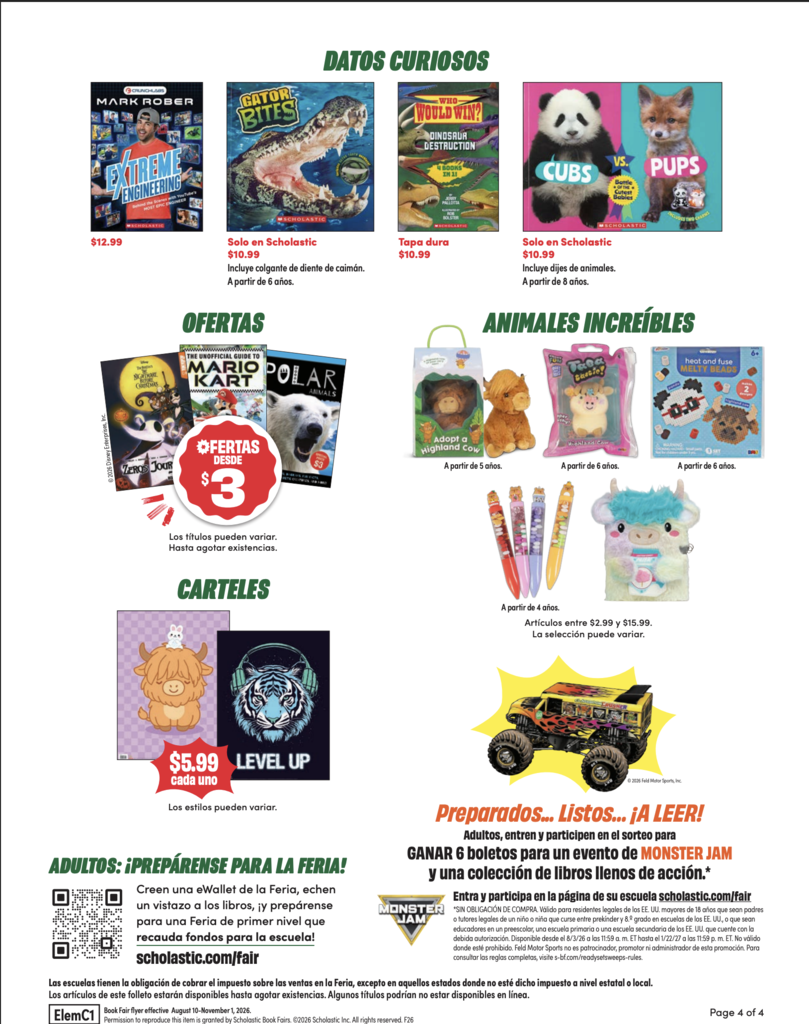 Catalogo de la Feria del Libro