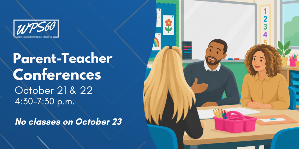 conference graphic with dates and times