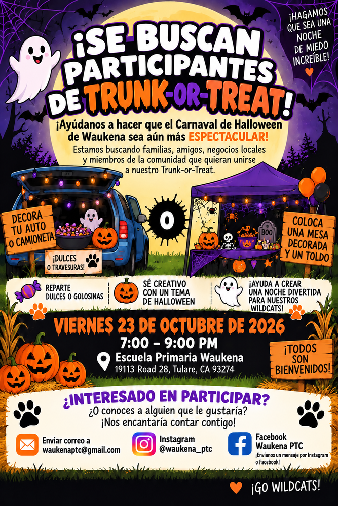 Trunk Or Treat en el Carnaval