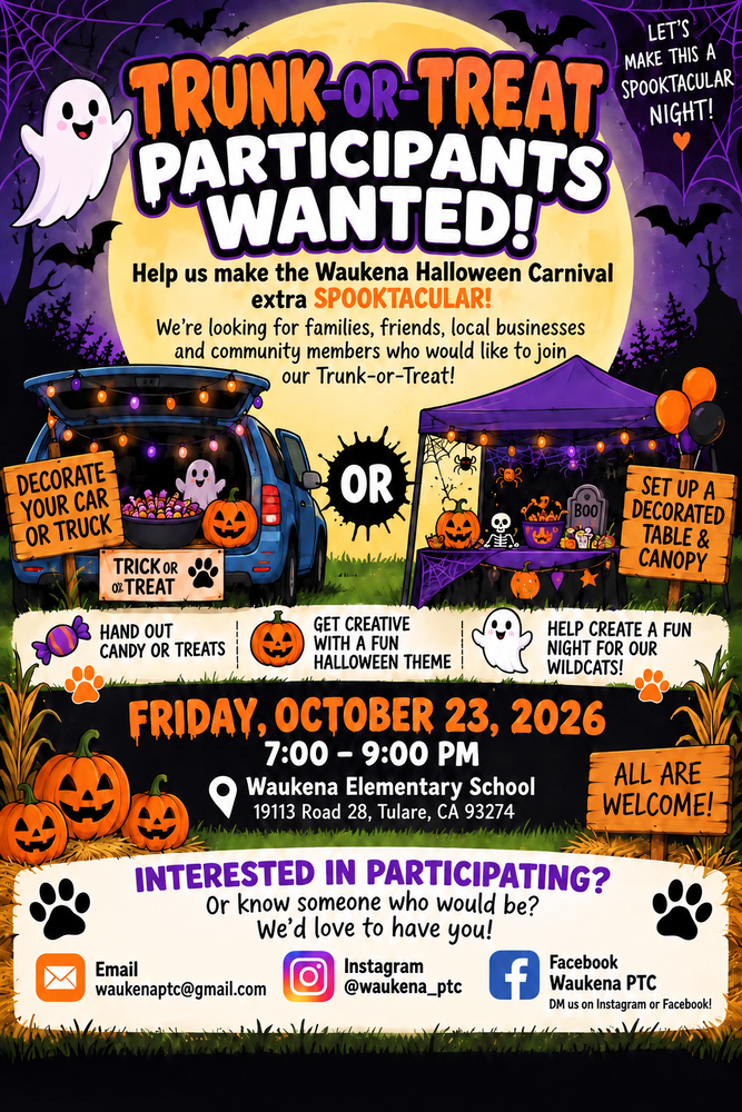 Trunk or Treat