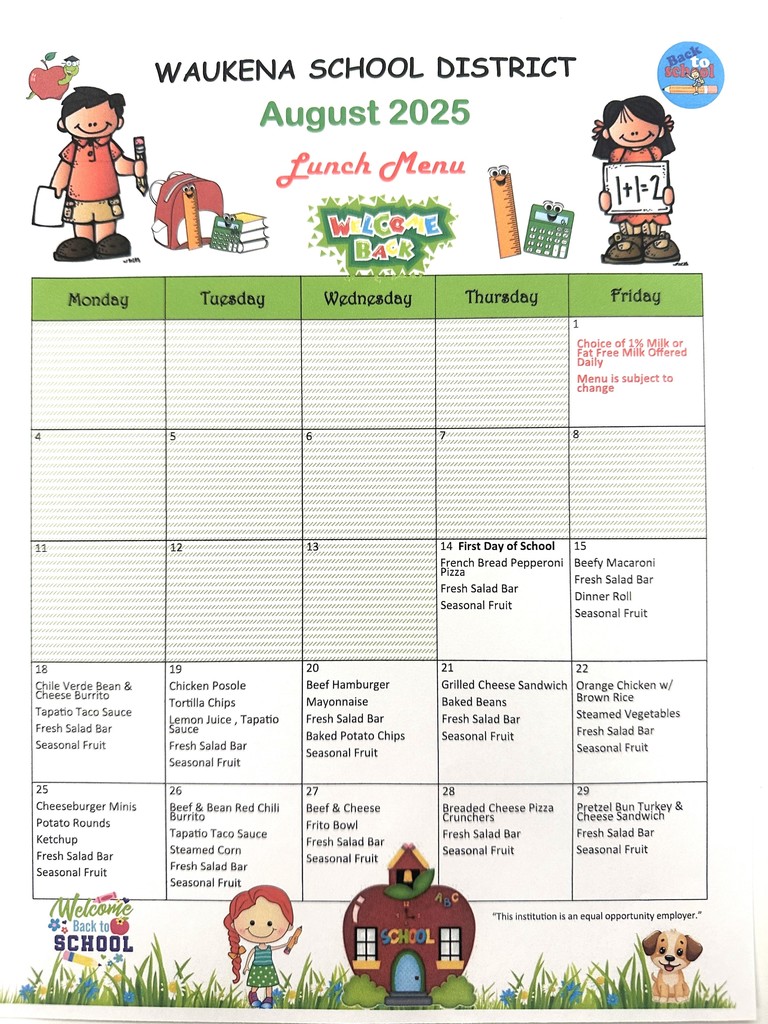 Lunch Menu