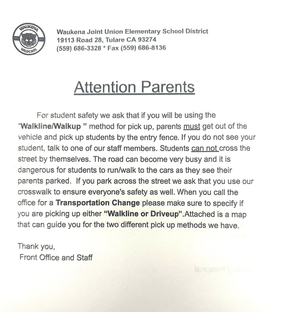 Important Dismissal Information 