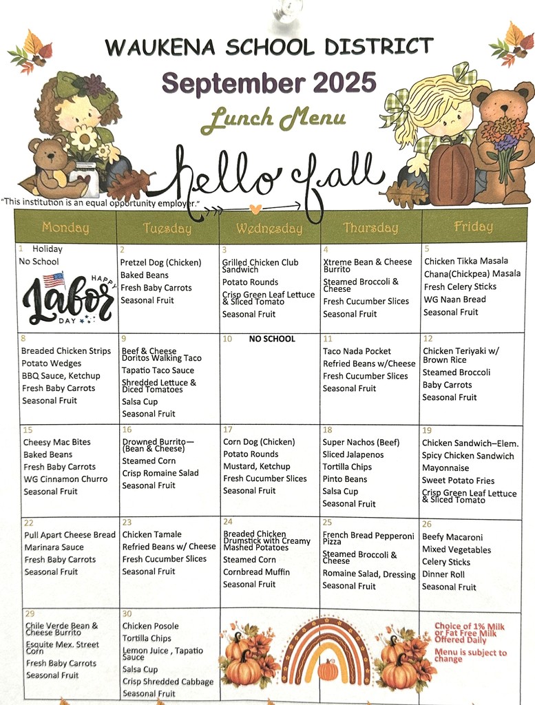 Lunch Menu