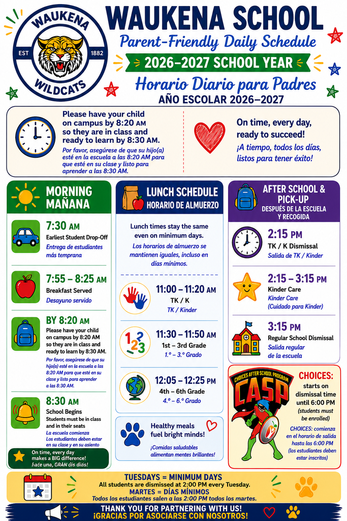 Students Daily Schedule
