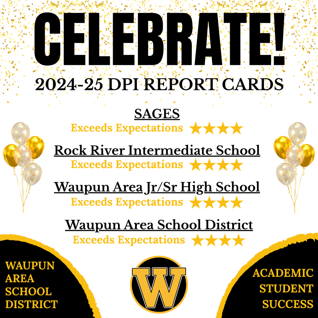 Celebrate WASD DPI Report Cards