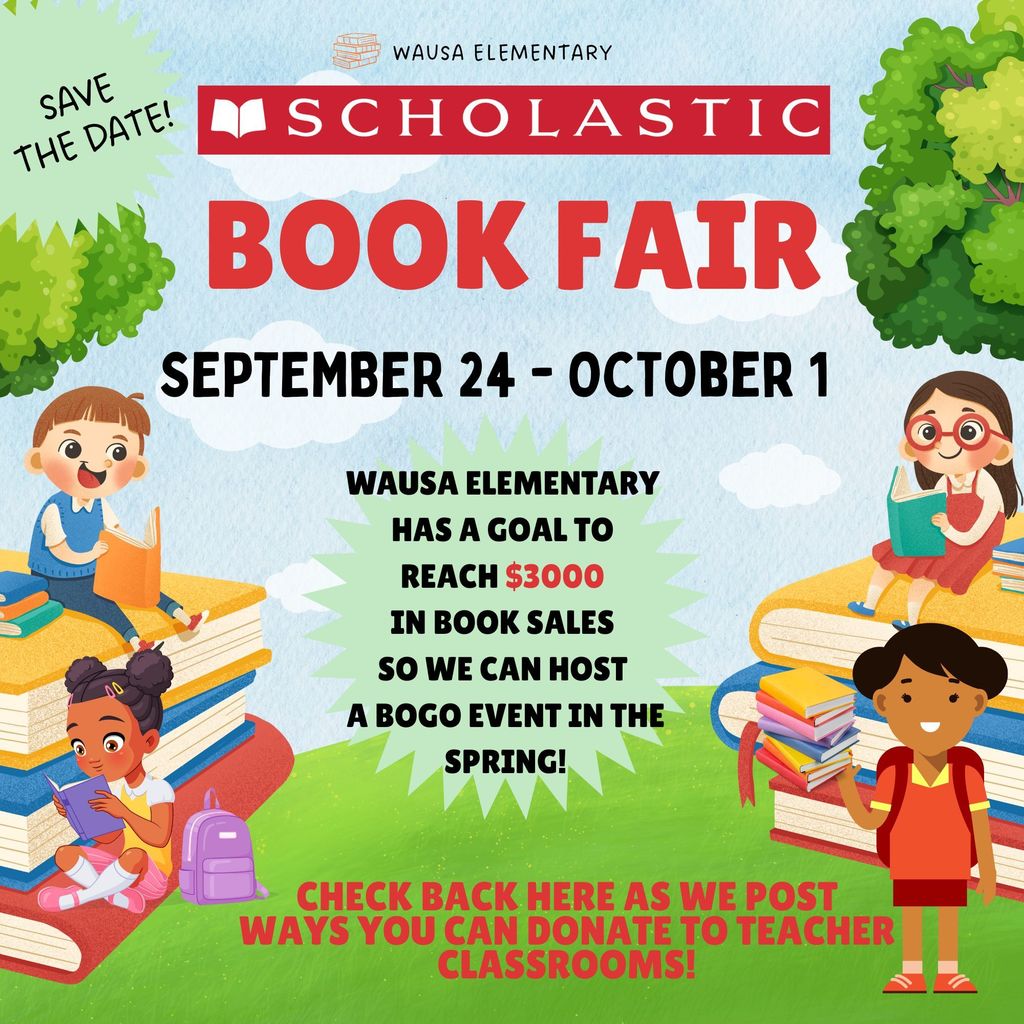 Scholastic Book Fair Image Wausa Elementary