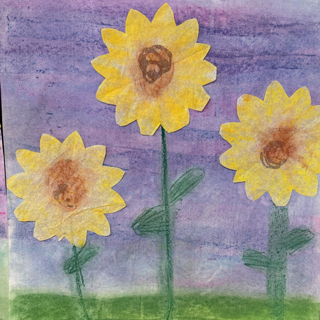 art wausa elementary chalk design