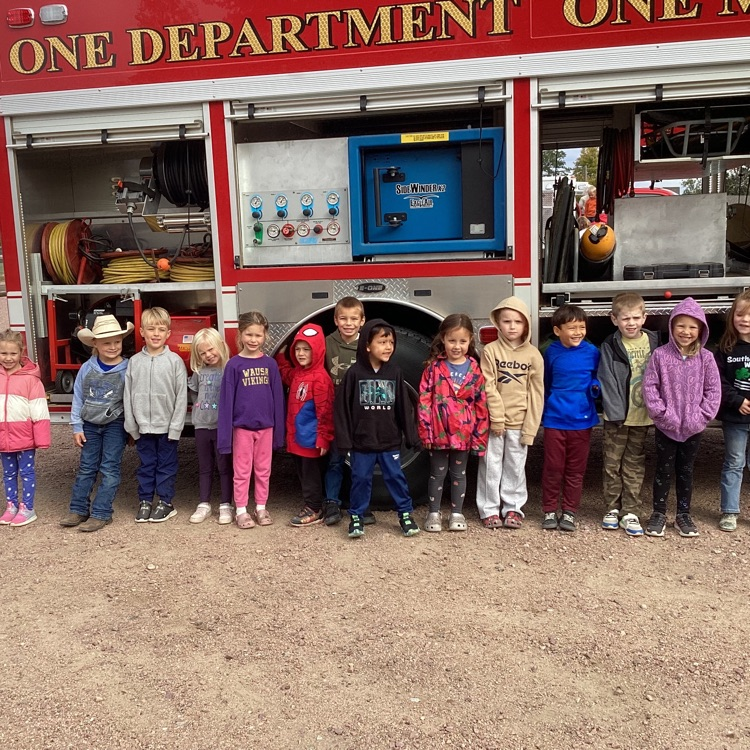 Fire Safety Week Wausa Elementary