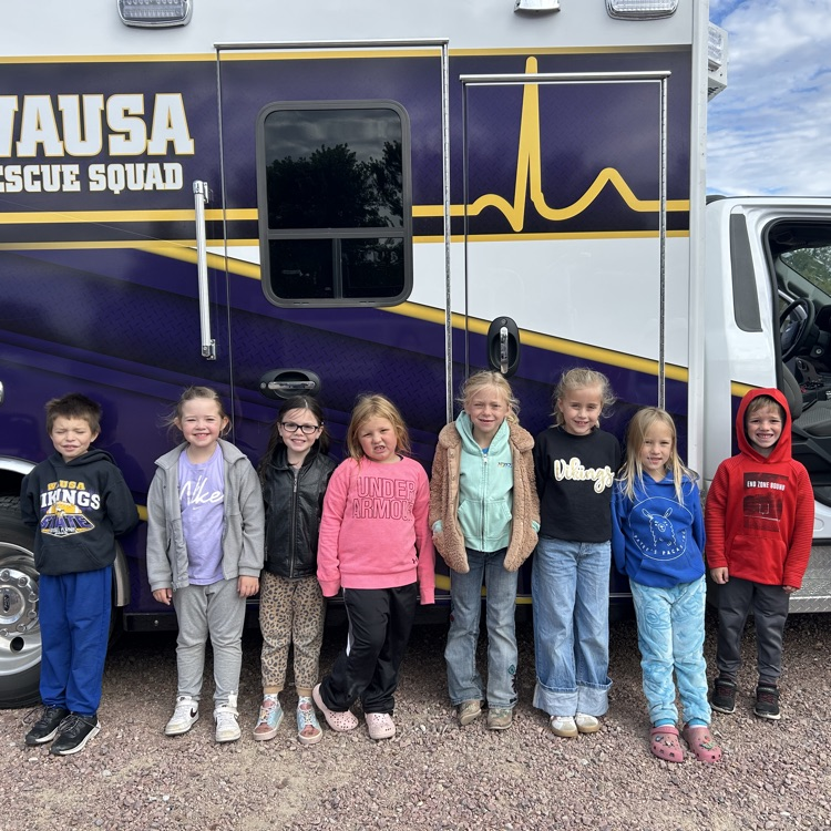 Fire Safety Week Wausa Elementary