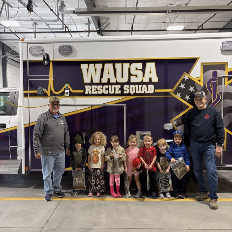 Fire Safety Week Wausa Elementary