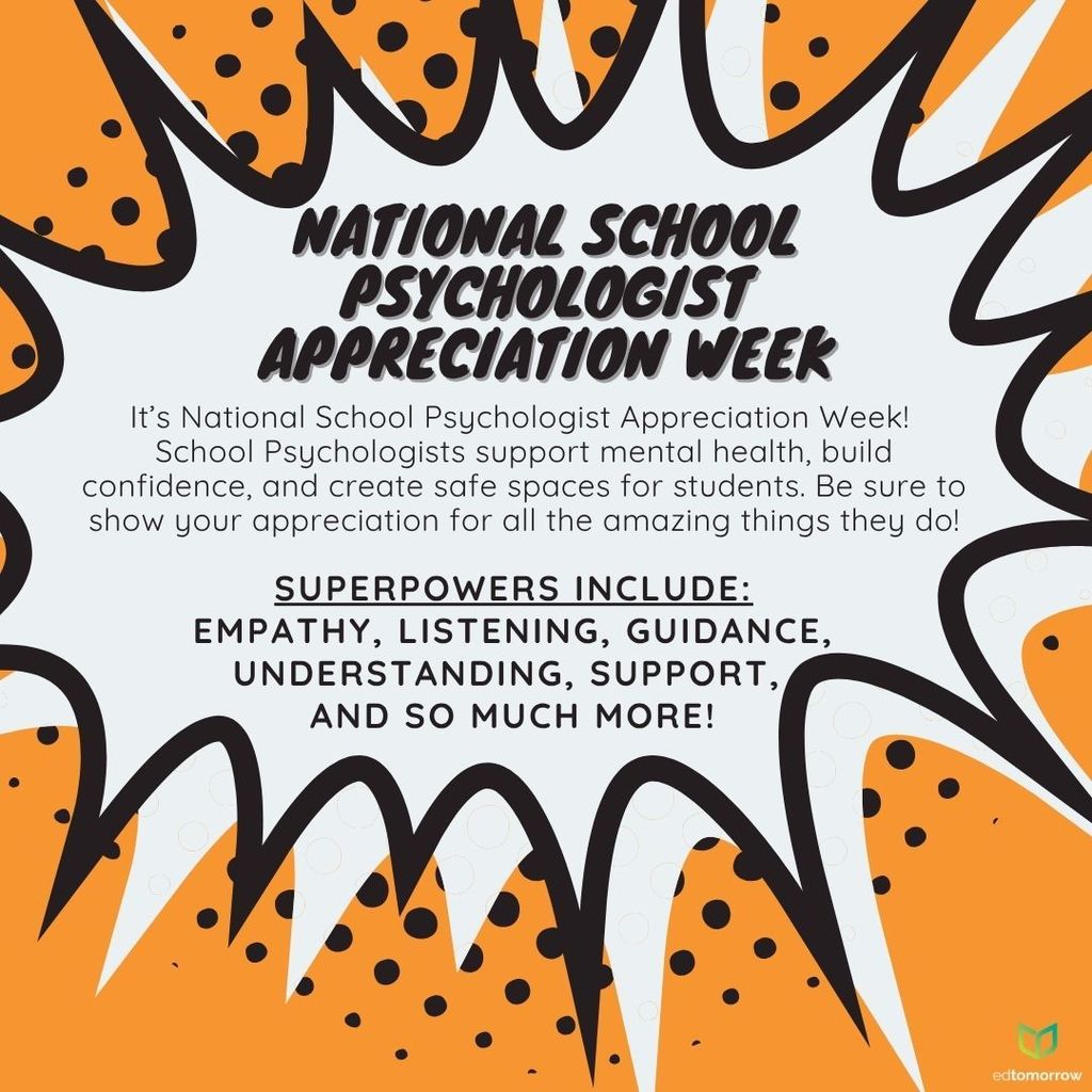 National School Psychologist Appreciation Week