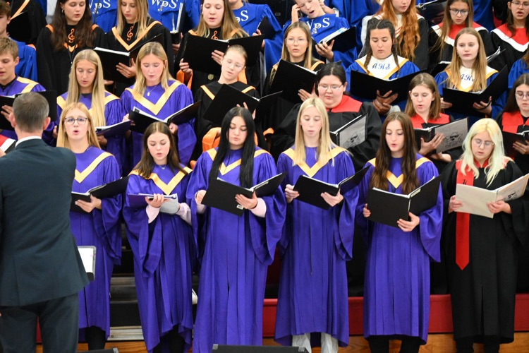 Wausa Public School Honor Choir 2025