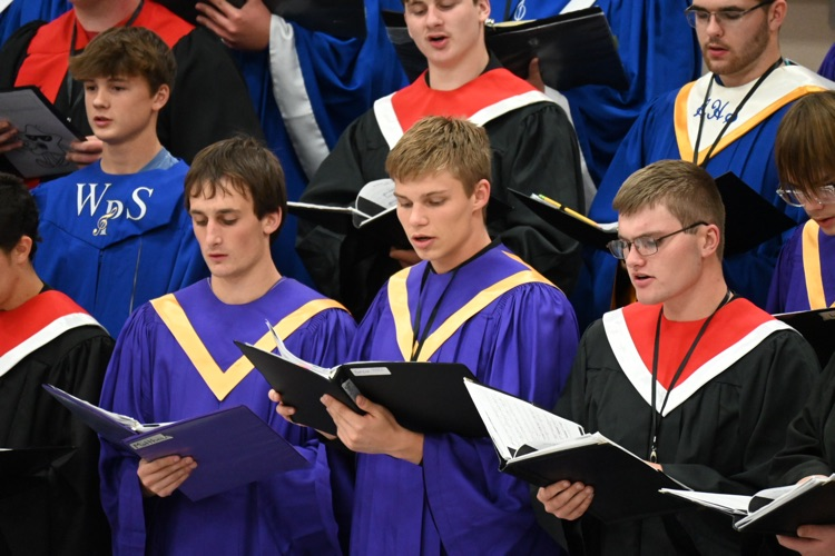 Wausa Public School Honor Choir 2025