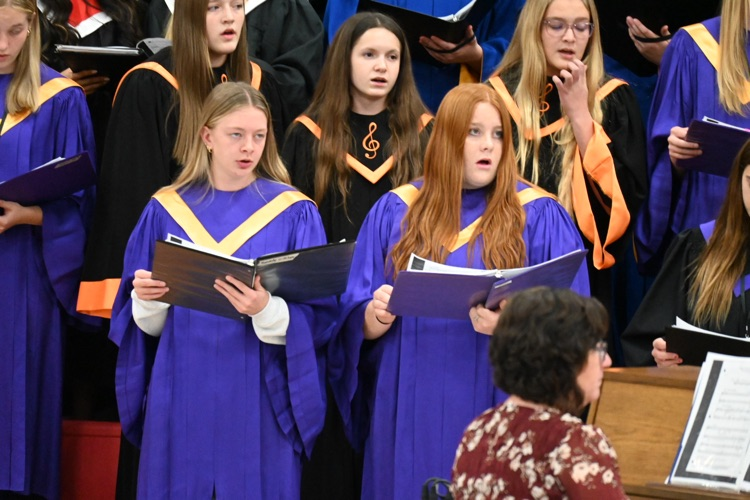 Wausa Public School Honor Choir 2025
