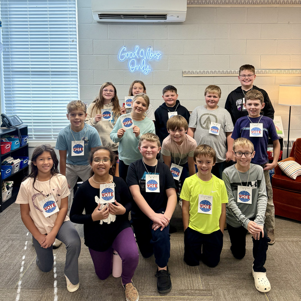 🗳️ Happy Election Day! 🇺🇸  4th Grade learned all about Election Day today - what it means to vote and how elections help make decisions. To practice, they held their own classroom mock election with some very important topics on the ballot! 😉   Here are the results: 🎂 Cake vs. Donut → Cake (8–7) — a close race! 🍟 Fries vs. Onion Rings → Fries (12–3) 🥤 Milkshake vs. Ice Cream Cone → Milkshake (10–5) 🍔 Hotdog vs. Cheeseburger → Cheeseburger (14–1)  As you can see, most categories were landslide wins, but cake vs. donut had voters divided!