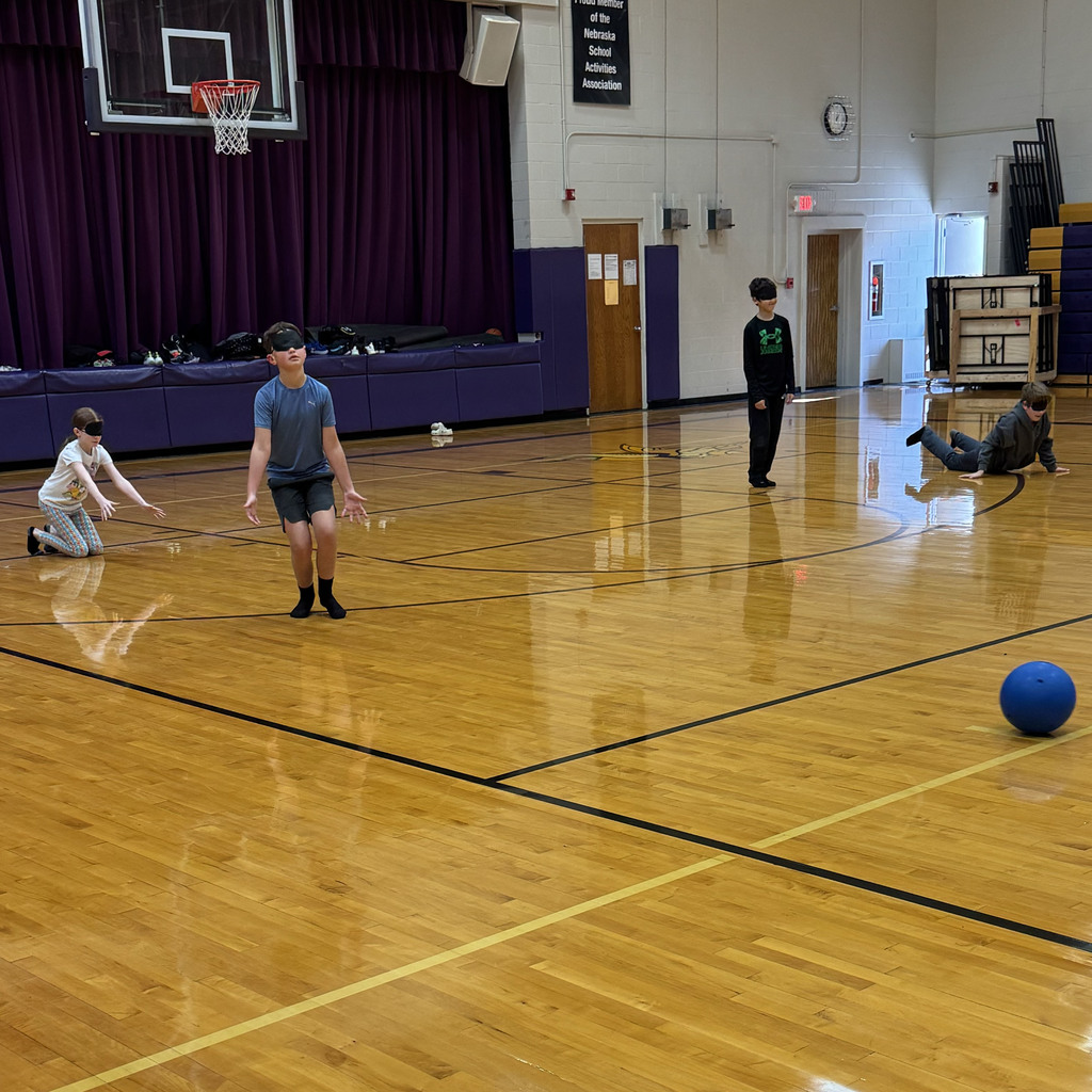 📣 Social Media Post (More Energetic)  👀➡️❌ Hearing, teamwork, communication… that’s how our 5th & 6th graders played Goalball today! With blackout goggles, tactile court lines, and a ball filled with bells, students experienced what athletes who are blind or visually impaired take on every game.  They walked away with stronger listening skills, new appreciation for adaptive sports, and a whole lot of empathy. Proud of these Vikings! 💙💛