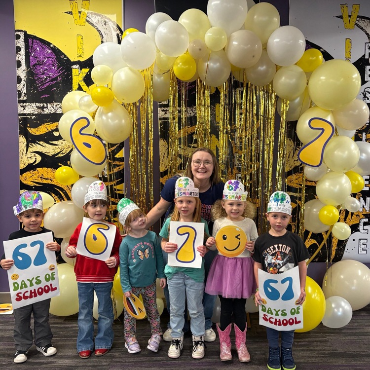 67th day of school Wausa elementary 